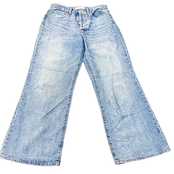 Denim Forum Farrah high rise Wide Leg Jeans - Picture 2 of 8